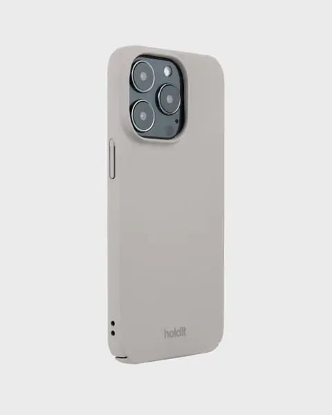 Holdit Telefonskal Slim iPhone 14 Pro - Taupe - Travels And Bags