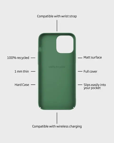 Holdit Telefonskal Slim iPhone 14 Pro - Grön - Travels And Bags