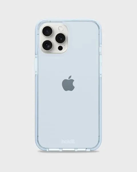 Holdit Telefonskal Seethru iPhone 15 Pro Max - Blå - Travels And Bags