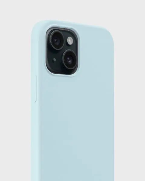Holdit Telefonskal Silicone iPhone 15 - Ljusblå - Travels And Bags