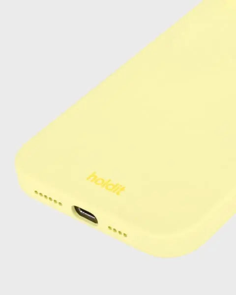 Holdit Telefonskal Silicone iPhone 15 Pro - Gul - Travels And Bags