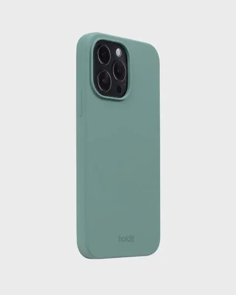 Holdit Telefonskal Silicone iPhone 15 Pro Max - Grön - Travels And Bags