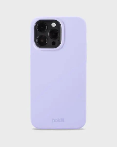Holdit Telefonskal Silicone iPhone 15 Pro Max - Lavendel - Travels And Bags