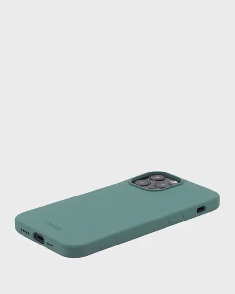 Holdit Telefonskal Silicone iPhone 15 Pro Max - Grön - Travels And Bags