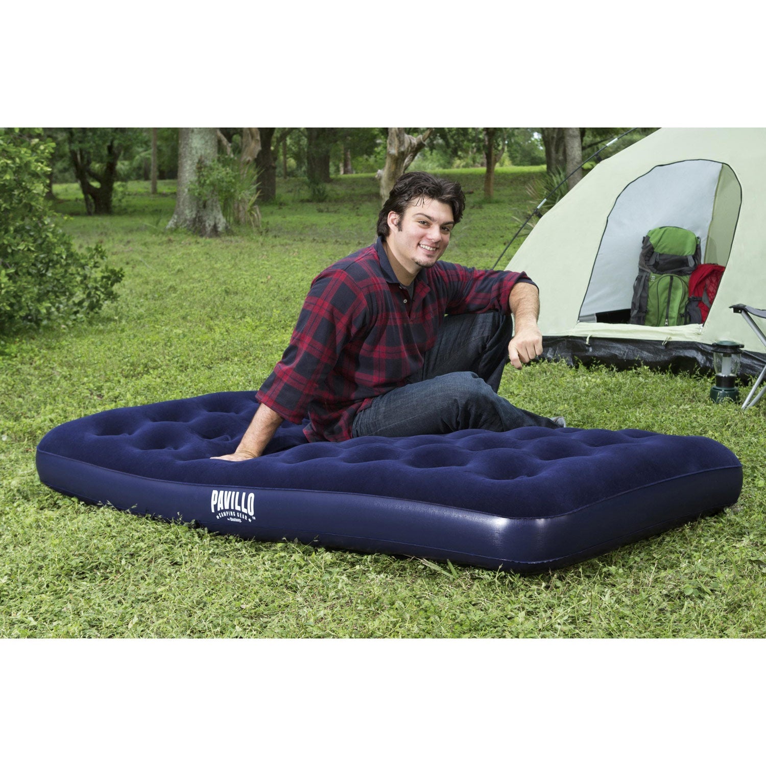 Bestway - Pavillo Luftmadrass 1.88m x 99cm x 22cm - Travels And Bags