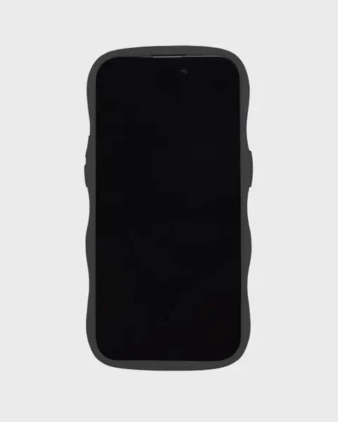 Holdit Telefonskal Wavy iPhone 15/14/13 - Svart/Transaprent - Travels And Bags