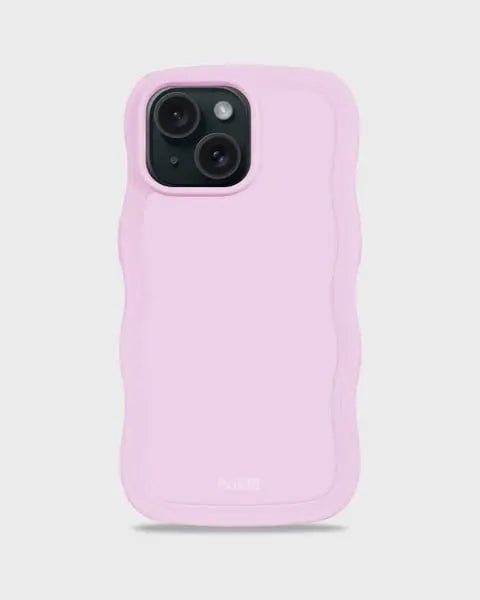 Holdit Telefonskal Wavy iPhone 15/14/13 - Lila - Travels And Bags