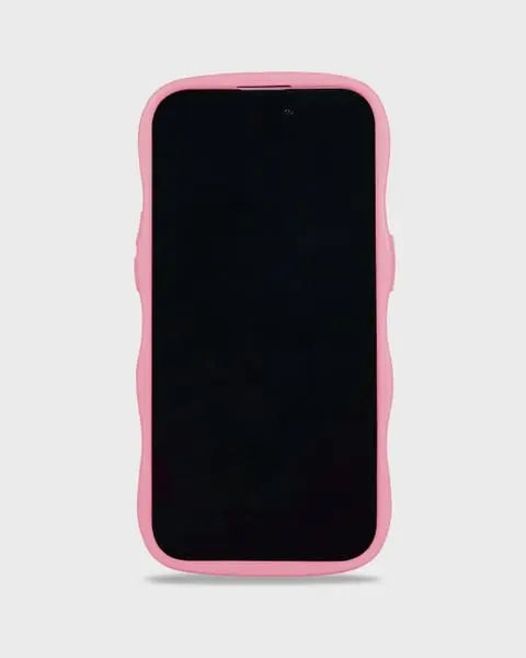 Holdit Telefonskal Wavy iPhone 14 Pro - Rosa/Spegel - Travels And Bags