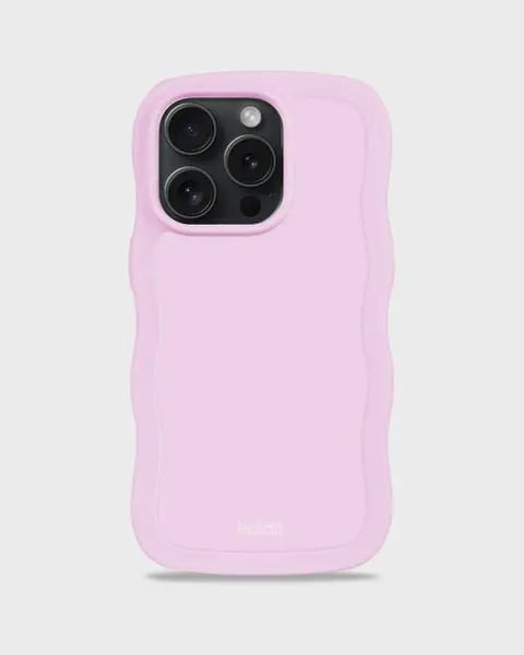 Holdit Telefonskal Wavy iPhone 15 Pro Max - Lila - Travels And Bags