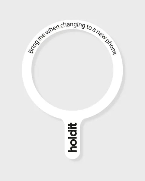 Holdit Magsafe Ring - Vit - Travels And Bags