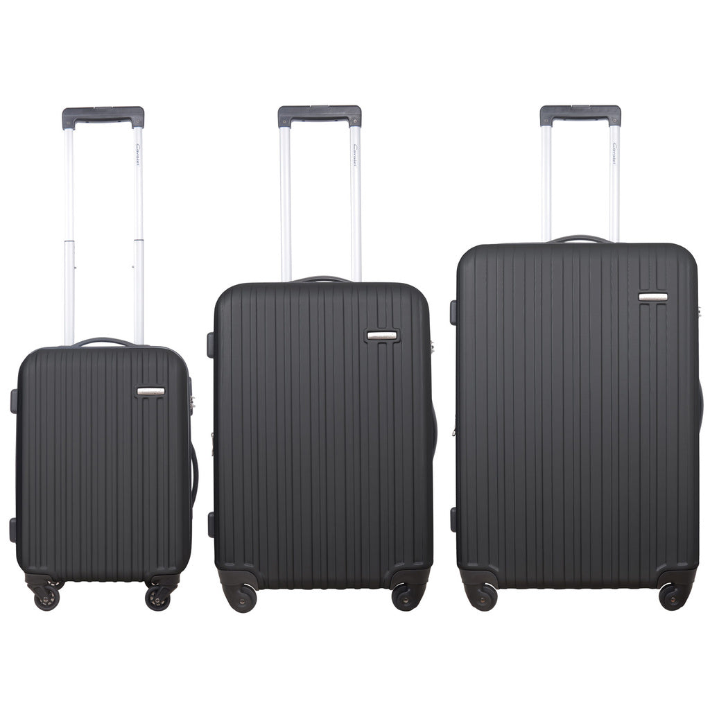 Cavalet Rhodos Resväska 3-pack - Svart
