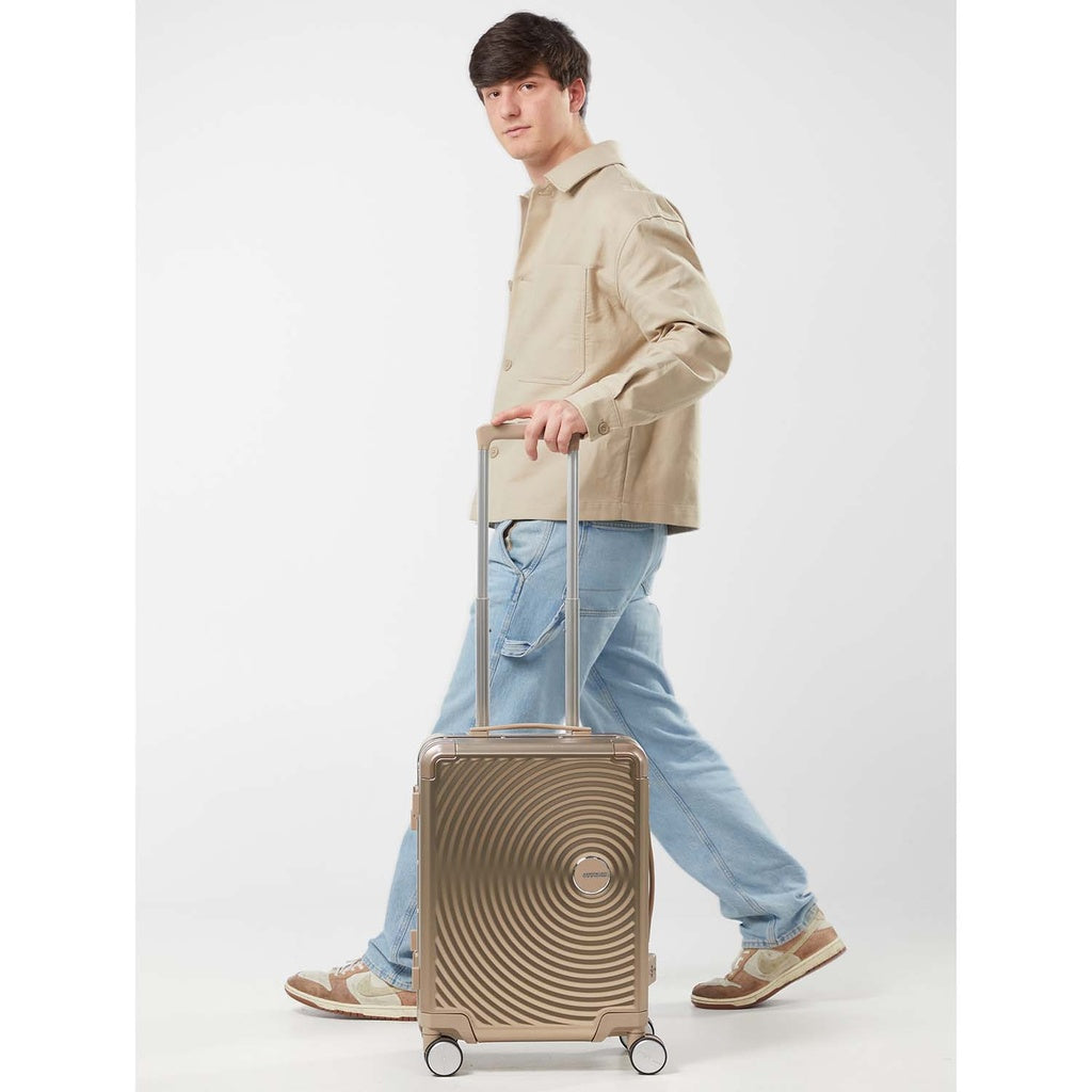 American Tourister Soundbox Aluminium Kabinväska - 55 cm