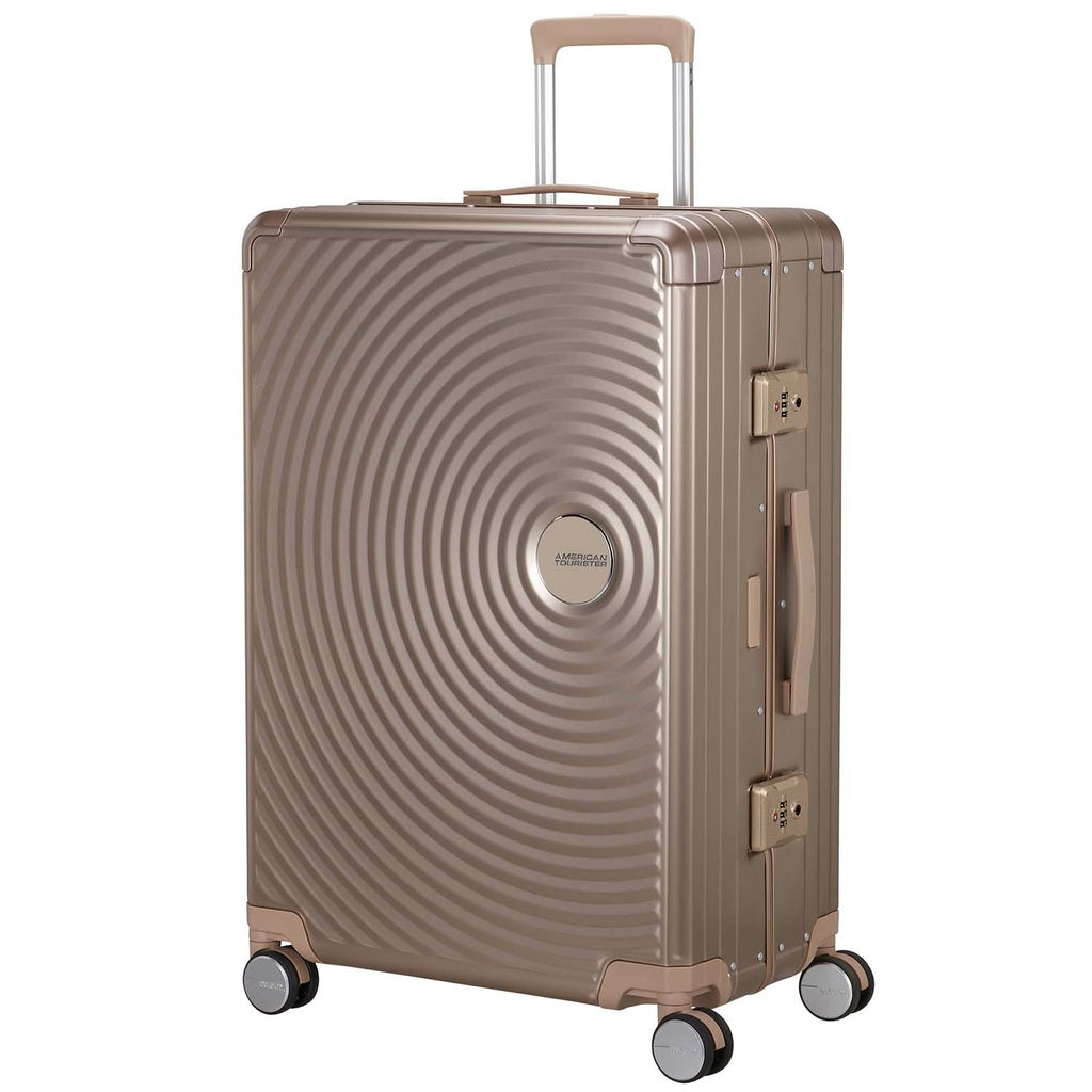 American Tourister Soundbox Aluminium 77 cm brons