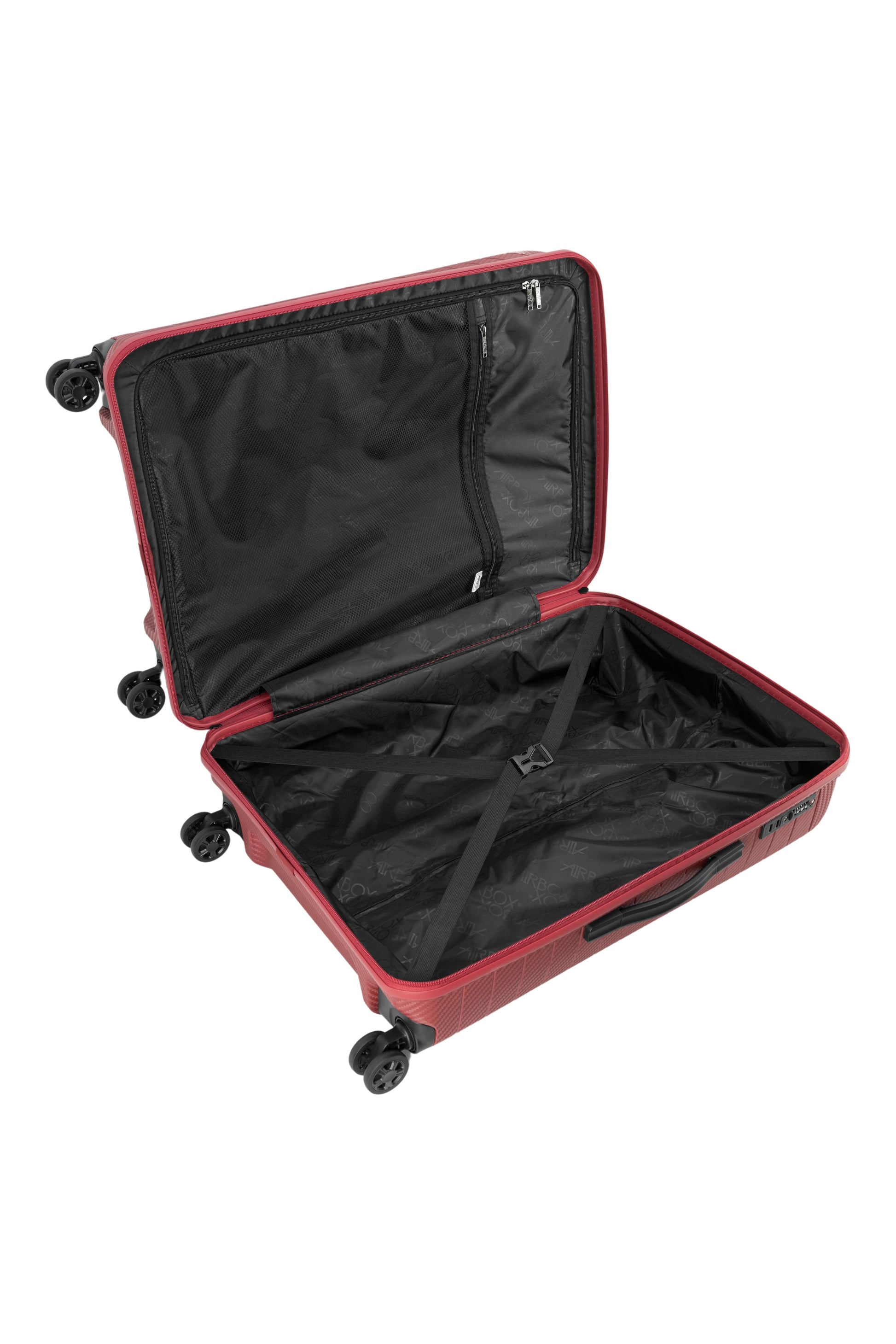 Airbox AZ18 Stor Resväska 75 cm - Röd - Travels And Bags
