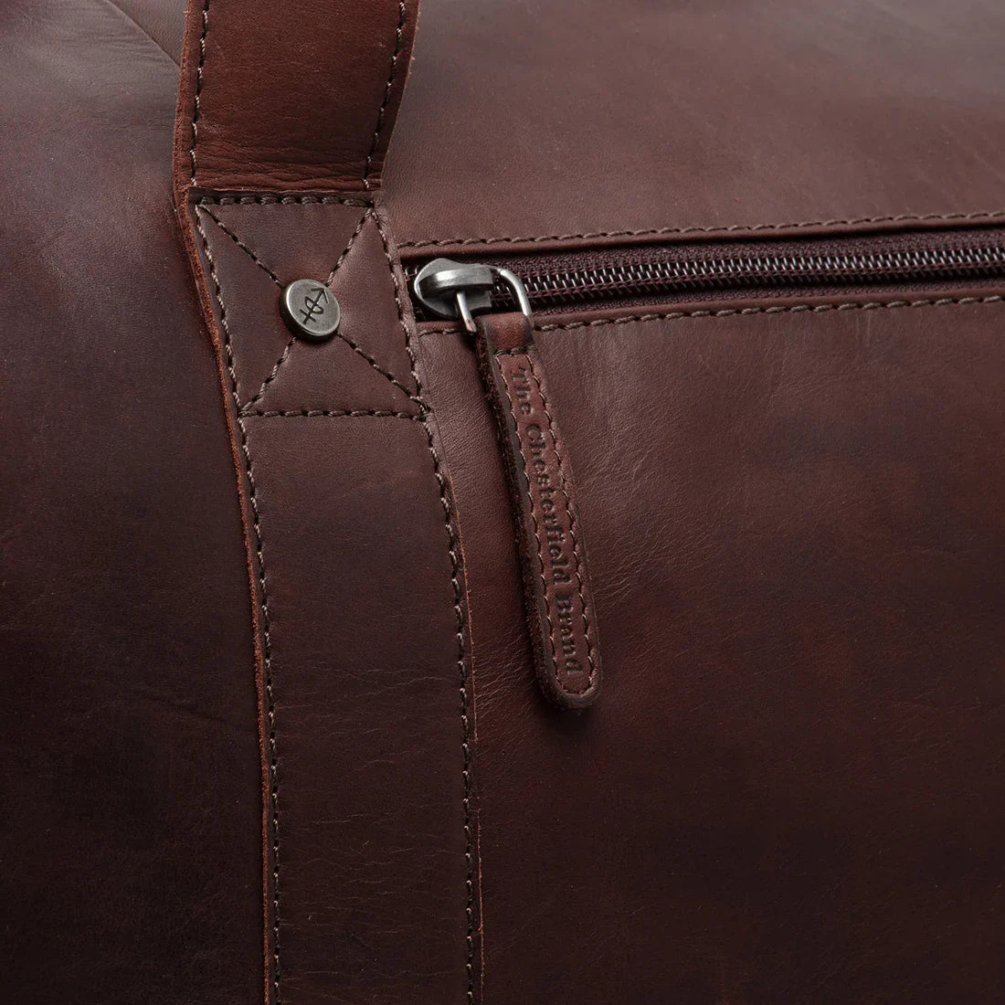 The Chesterfield Brand Conor Weekendbag - Mörkbrun - Travels And Bags