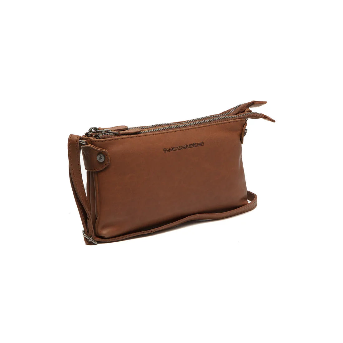 The Chesterfield Brand River Axelremsväska - Cognac - Travels And Bags