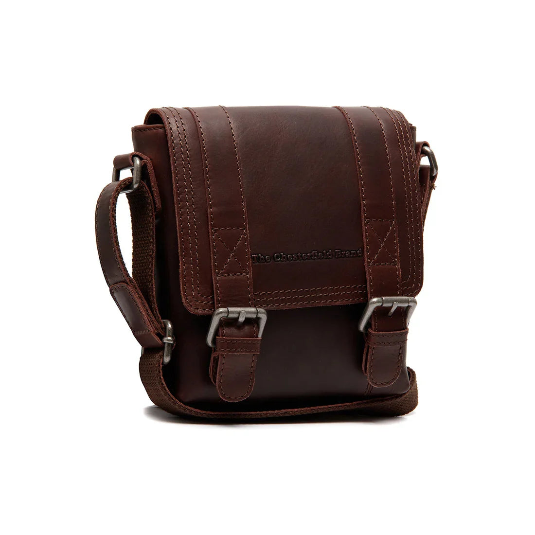 The Chesterfield Brand Ariano Crossbodyväska - Mörkbrun - Travels And Bags