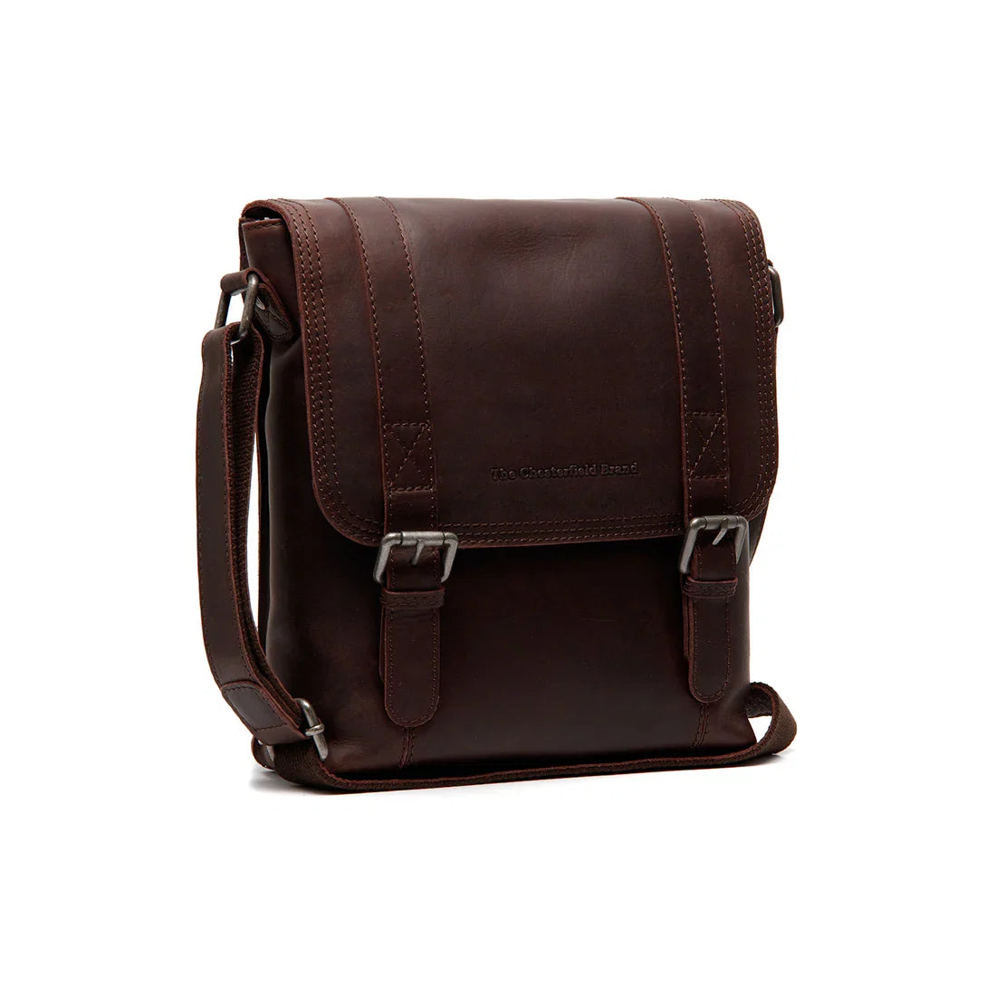 The Chesterfield Brand Adelanto Crossbodyväska - Mörkbrun - Travels And Bags