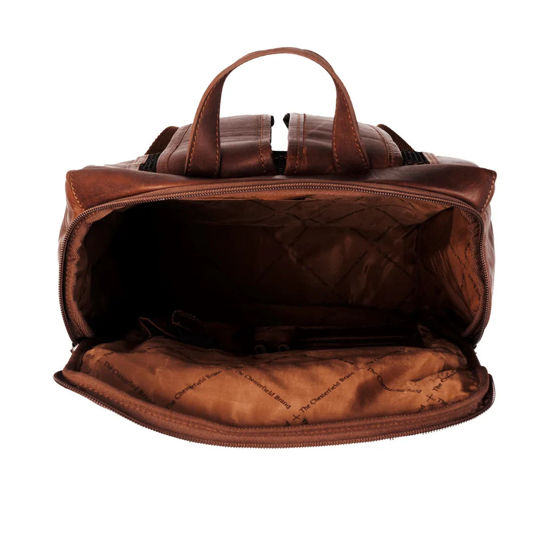 The Chesterfield Brand Rich Ryggsäck - Mörkbrun - Travels And Bags
