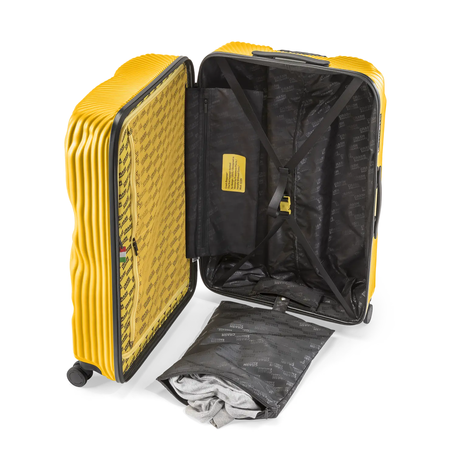 Crash Baggage Stripe Stor Resväska - Travels And Bags
