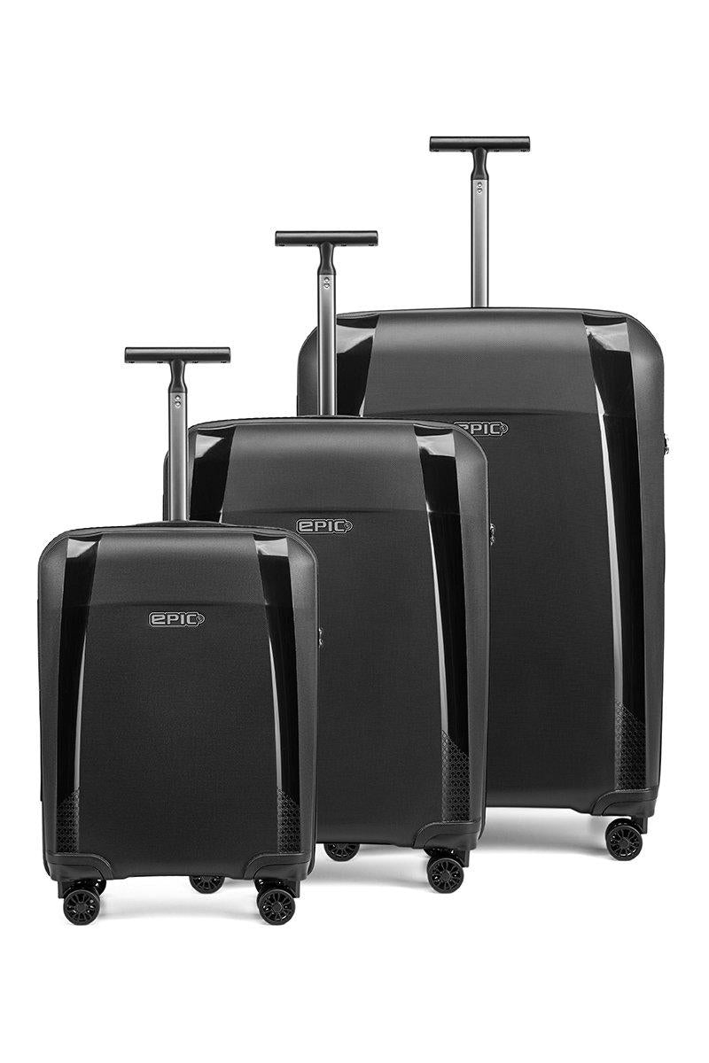 Epic Phantom SL Resväska 3-Set - Svart - Travels And Bags