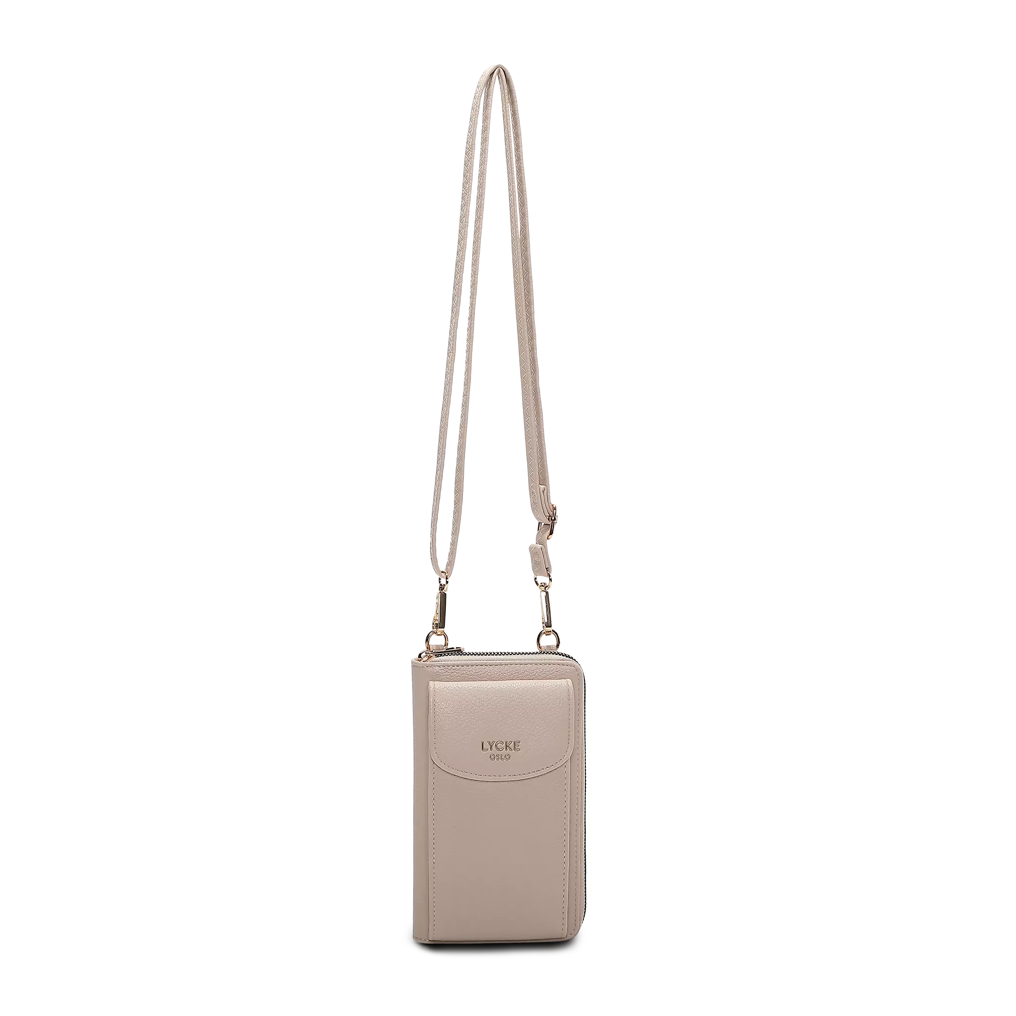 Lycke Egersund Mobilväska 18,5cm - Beige Lycke Oslo