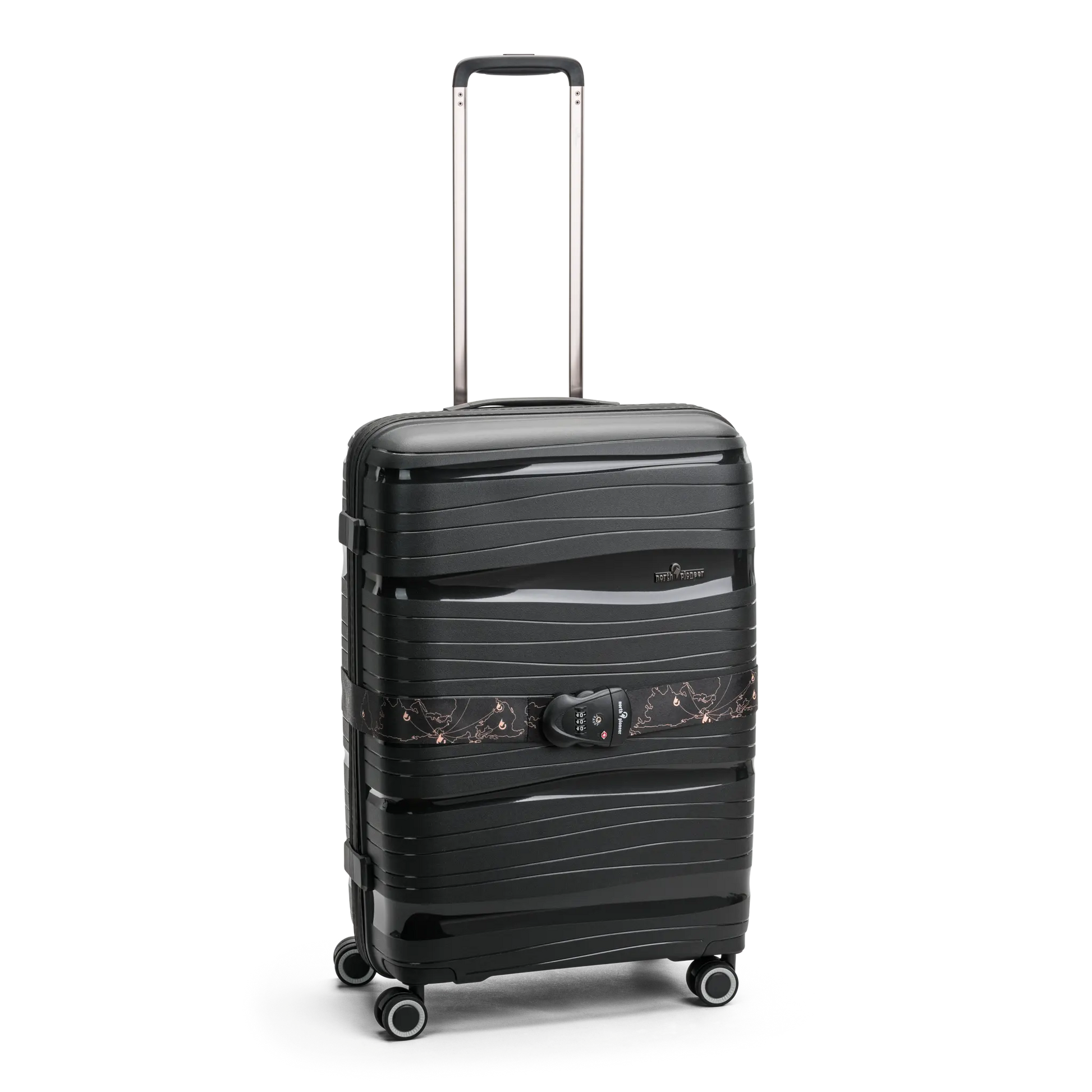 North Pioneer kombinationslås Bagagerem - Travels And Bags