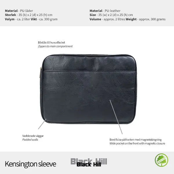 Blackhill Kensington Datorfodral - Travels And Bags