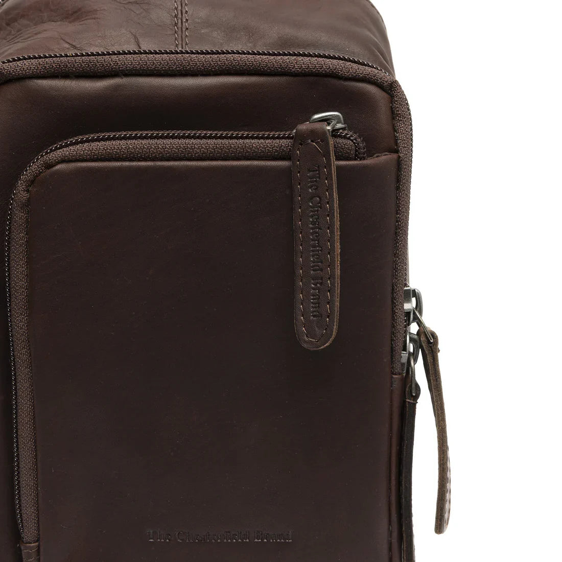 The Chesterfield Brand Riga Crossbodyväska - Mörkbrun - Travels And Bags