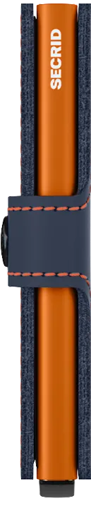Secrid Miniwallet Kortplånbok - Marinblå & Orange