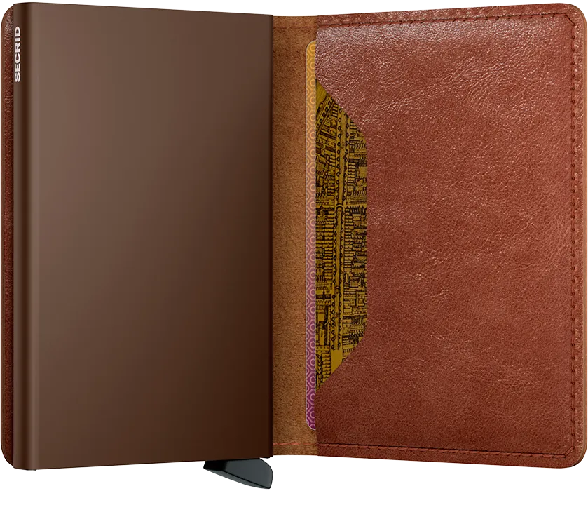 Secrid Slimwallet Kortplånbok - Cognac