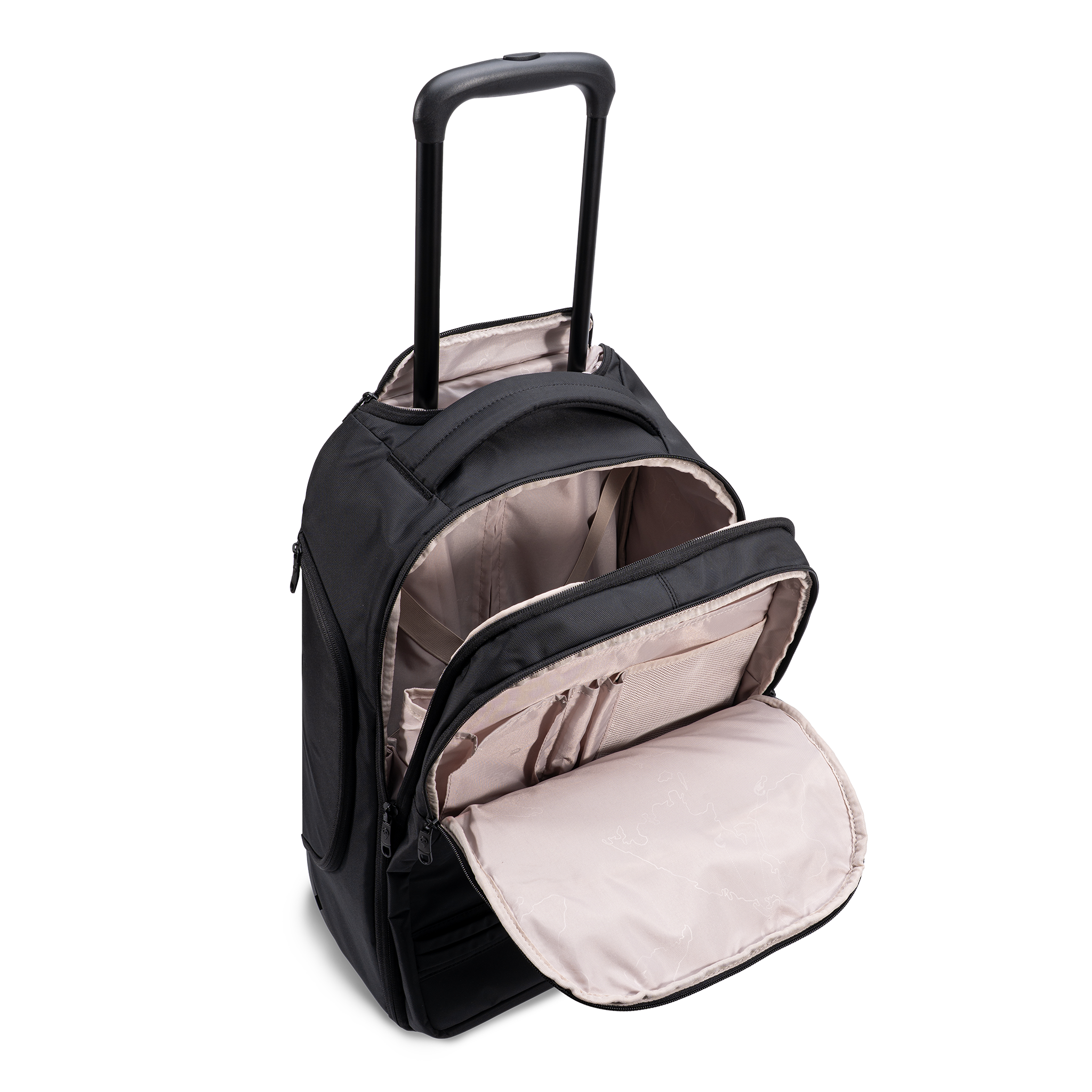North Pioneer BOARDING Kabinväska/Ryggsäck 55 cm - Svart