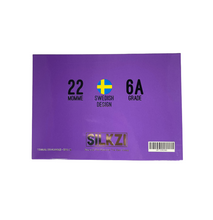 Ladda upp bild till gallerivisning, Sidenörngott - Lila, 100% Mullbärssiden, 22 momme
