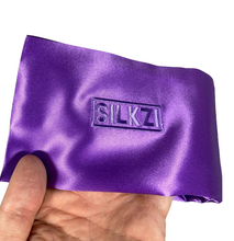 Ladda upp bild till gallerivisning, Sidenörngott - Lila, 100% Mullbärssiden, 22 momme
