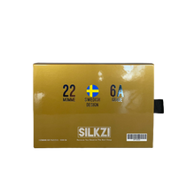 Ladda upp bild till gallerivisning, Sidenörngott - Guld, 100% Mullbärssiden, 22 momme
